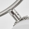 Frans Plafondlamp LED Nikkel mat, 1-licht
