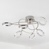 Frans Plafondlamp LED Nikkel mat, 1-licht