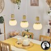 Izenave Hanglamp LED Messing, 3-lichts