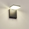 Lonquimai Solarlamp LED Zwart, 1-licht, Bewegingsmelder