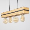 Noulens Hanglamp Natuurlijke kleuren, 4-lichts