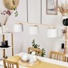Combarbala Hanglamp Grijs, Natuurlijke kleuren, 3-lichts