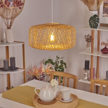 Acapulco Hanger Wit, 1-licht