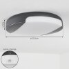 Joserand Buitenshuis plafond verlichting LED Antraciet, 1-licht