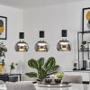 Izenave Hanglamp LED Zwart, 3-lichts