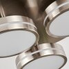 Huallilemu Plafondlamp LED Nikkel mat, 3-lichts