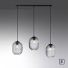 Paul Neuhaus SHITAKE Hanglamp Zwart, 3-lichts