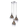 Paul Neuhaus PILUA Hanglamp Chroom, 3-lichts