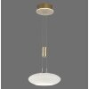 Paul Neuhaus Q-ETIENNE Hanglamp LED Messing, 1-licht, Afstandsbediening