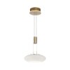 Paul Neuhaus Q-ETIENNE Hanglamp LED Messing, 1-licht, Afstandsbediening