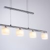 Paul Neuhaus HYDRA Hanglamp LED Staal geborsteld, 5-lichts