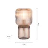 Paul Neuhaus MASHI Tafellamp Amber, 1-licht