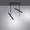Paul Neuhaus PURE-TUTUA Plafondlamp LED Zwart, 2-lichts