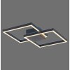 Paul Neuhaus Q-MARKO Plafondlamp LED Zwart, 1-licht, Afstandsbediening, Kleurwisselaar