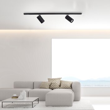 Paul Neuhaus PURE-TECHNIK Railsysteem LED Zwart, 2-lichts