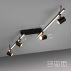 Paul Neuhaus BARIK Plafondlamp LED Zwart, 4-lichts