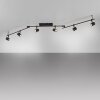 Paul Neuhaus BARIK Plafondlamp LED Zwart, 6-lichts
