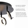 Paul Neuhaus SILEDA Plafondlamp Antraciet, 3-lichts