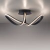 Paul Neuhaus BRILLA Plafondlamp LED Zwart, 1-licht