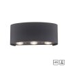 Paul Neuhaus CARLO Muurlamp LED Antraciet, 6-lichts