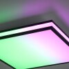 Leuchten-Direkt MARIO BLACK Plafondlamp LED Zwart, 1-licht, Afstandsbediening, Kleurwisselaar