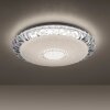 Leuchten-Direkt LUCCA Plafondlamp LED Wit, 1-licht, Afstandsbediening