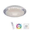 Leuchten-Direkt LUCCA Plafondlamp LED Wit, 1-licht, Afstandsbediening, Kleurwisselaar