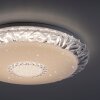 Leuchten-Direkt LUCCA Plafondlamp LED Wit, 1-licht, Afstandsbediening, Kleurwisselaar