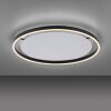 Leuchten-Direkt RITUS Plafondlamp LED Antraciet, 1-licht