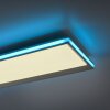 Leuchten-Direkt GALACTICA Plafondlamp LED Wit, 2-lichts, Afstandsbediening, Kleurwisselaar