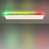 Leuchten-Direkt CONRAD Plafondlamp LED Wit, 2-lichts, Afstandsbediening, Kleurwisselaar