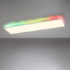 Leuchten-Direkt CONRAD Plafondlamp LED Wit, 2-lichts, Afstandsbediening, Kleurwisselaar