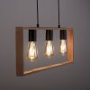 Leuchten-Direkt FRANKY Hanglamp Zwart, 3-lichts