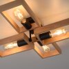Leuchten-Direkt FRANKY Plafondlamp Zwart, 4-lichts