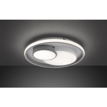 Wofi-Leuchten FELA Plafondlamp LED Wit, 1-licht
