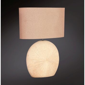 Wofi LEGEND Tafellamp Bruin, 1-licht