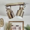 Neves Plafondlamp Messing, 2-lichts