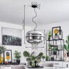 Feiro Hanglamp Zwart, 1-licht