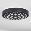 Agodim Plafondlamp LED Zwart, 1-licht