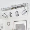 Douarnenez Plafondlamp Chroom, 4-lichts