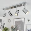 Douarnenez Plafondlamp Chroom, 4-lichts