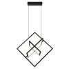 Globo WOLFHARD Hanger LED Zwart, Wit, 1-licht, Afstandsbediening