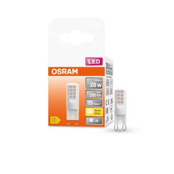 OSRAM LED PIN LED G9 2,6 watt 2700 kelvin 290 lumen