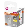 OSRAM LED BASE PIN set van 5 LED G4 0,9 watt 2700 kelvin 100 lumen