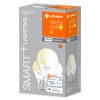 LEDVANCE SMART+ WiFi 3-delige set LED E14 4,9 watt 2700 Kelvin 470 lumen