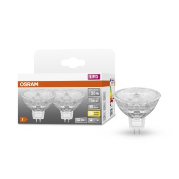 OSRAM LED STAR set van 2 LED GU5.3 3,8 watt 2700 kelvin 345 lumen