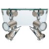 Eglo TAMARA Plafondlamp LED Chroom, Nikkel mat, 4-lichts
