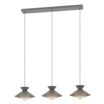 Eglo GRIZEDALE Hanger Messing, Zwart, 3-lichts