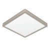 Eglo FUEVA Plafondlamp LED Nikkel mat, 1-licht