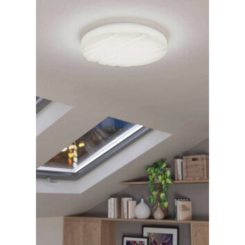 Eglo FERENTINO Plafondlamp LED Wit, 1-licht